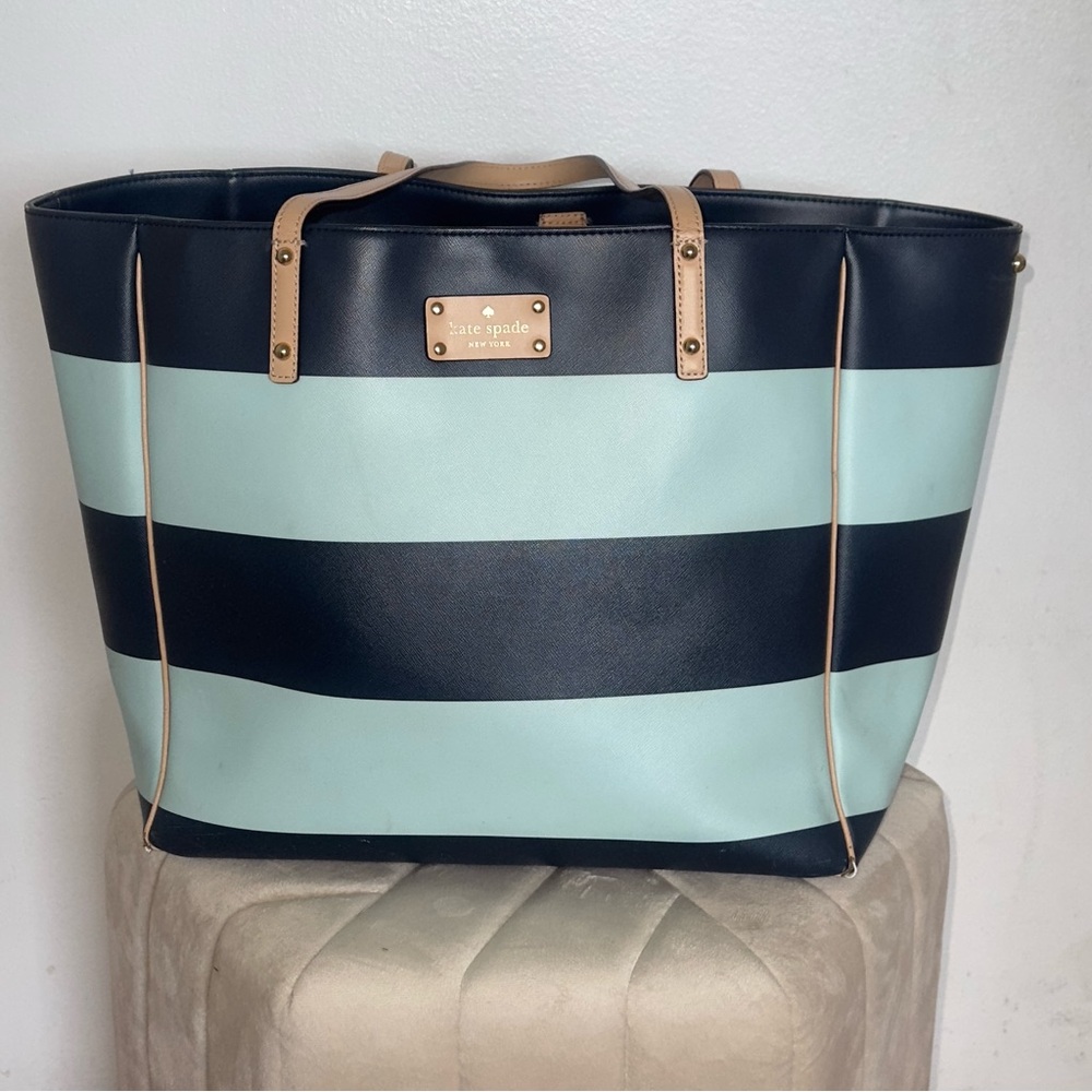 KATE SPADE NEW YORK Ellison Ave Sidney Tote Navy blue/cyan